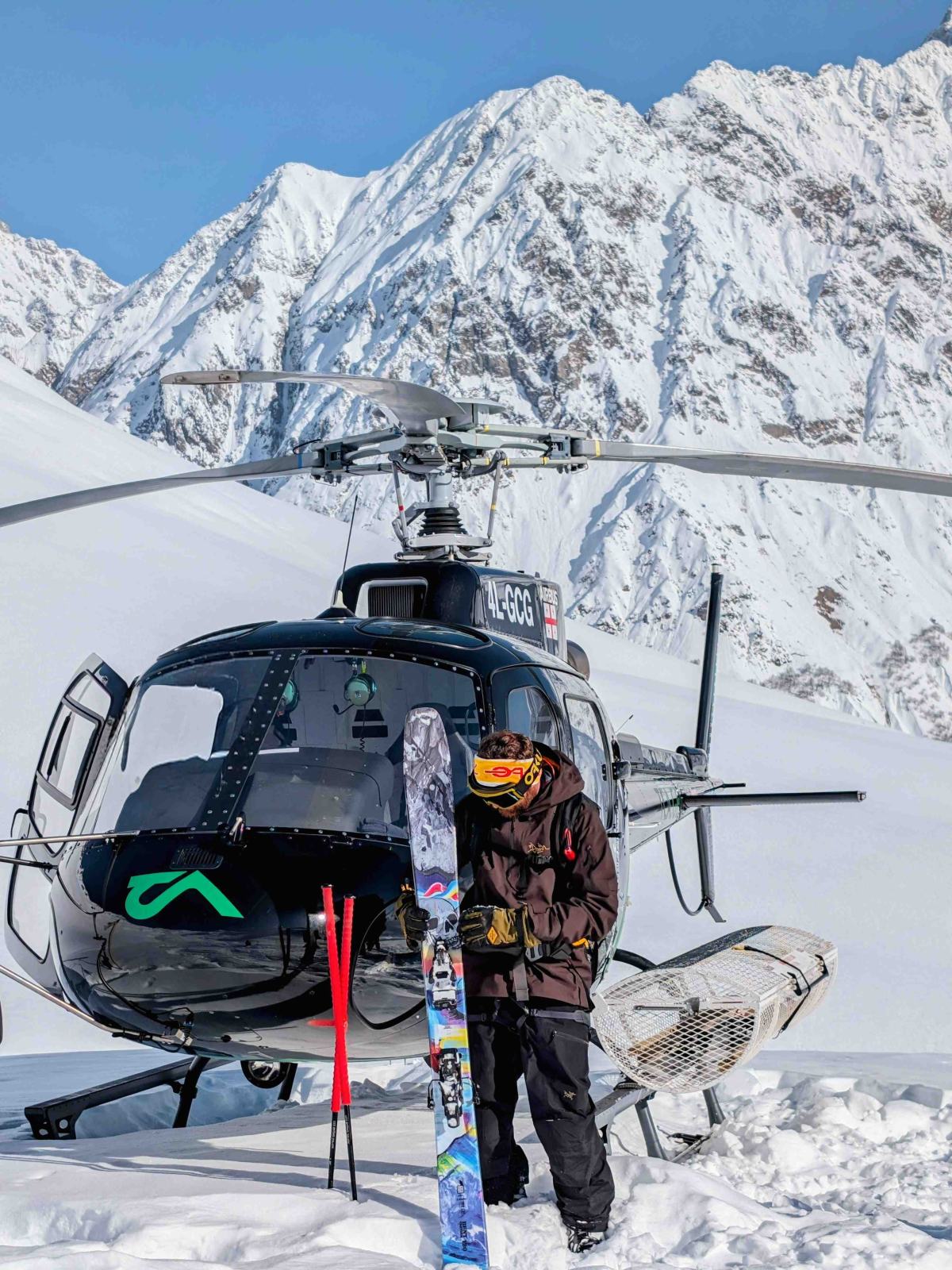 HELISKIING IN RACHA
